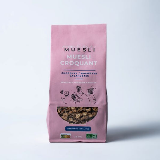 Muesli quotidien choco noisettes cacahuètes bio - 1
